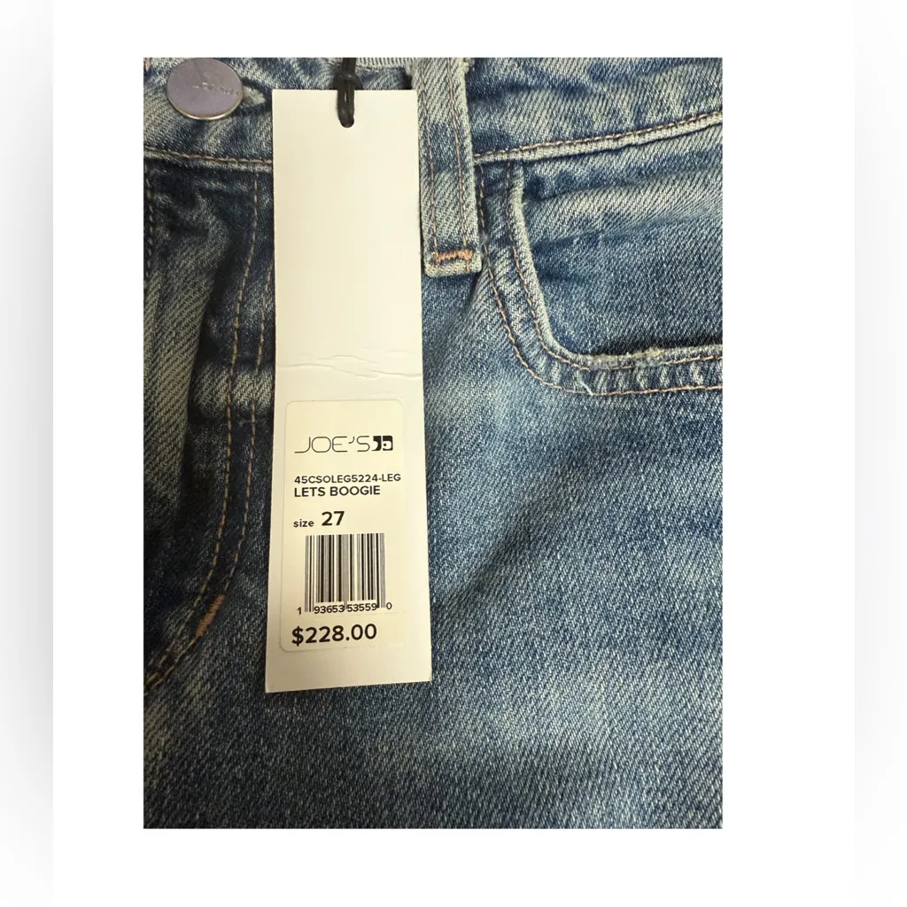 Joe's Women's Blue The Lara Ankle Cigarette Jeans - Image 3