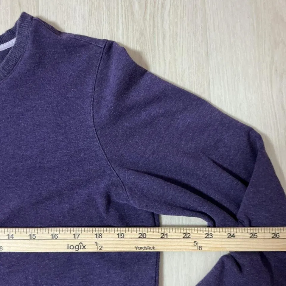 LL Bean Purple Crewneck Long Sleeve Top Casual Everyday Comfortable Normcore Size undefined - Image 3