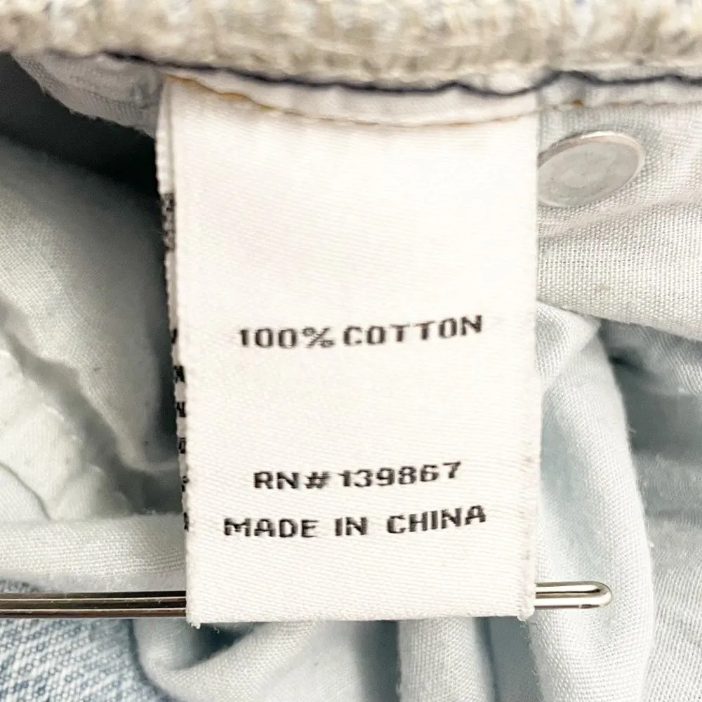 Princess Polly High Rise Straight Leg Stovepipe Jeans Light Wash Women’s Size 6 - Image 9