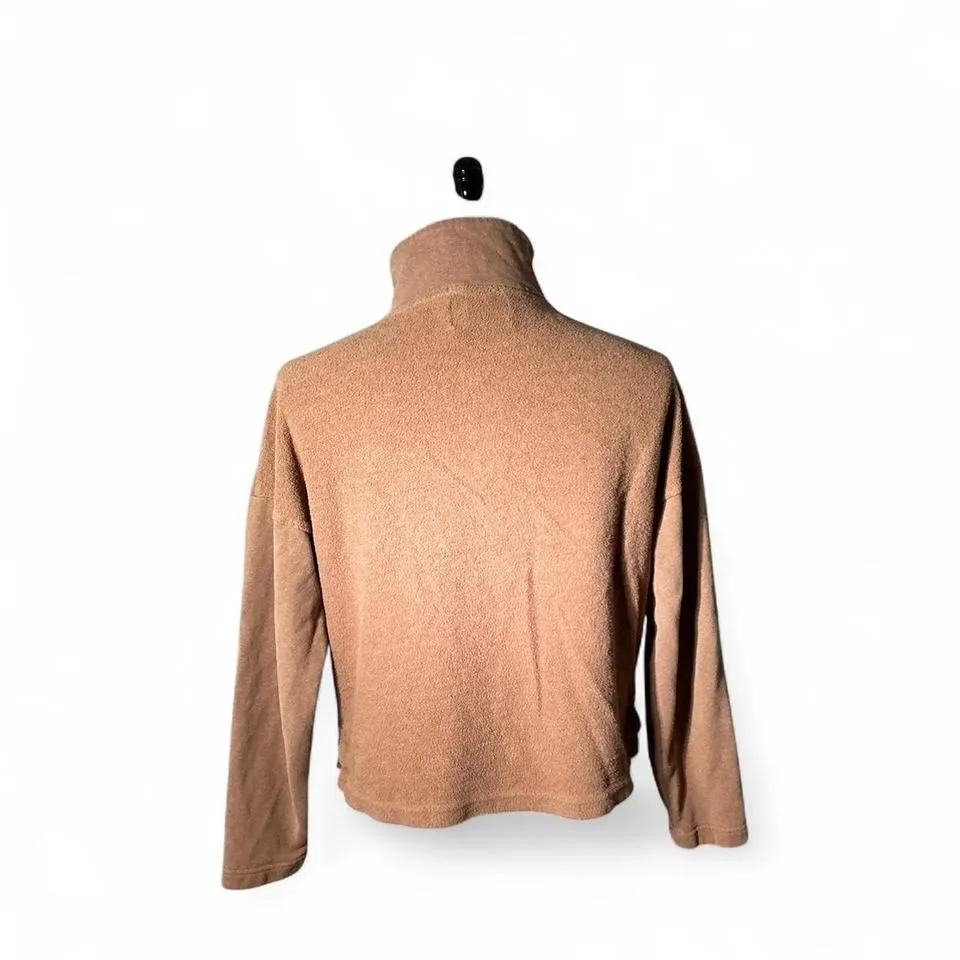 REI Cooperative Women's XSmall Pullover Outdoor Sweatshirt Mock Neck Pocket - Image 2