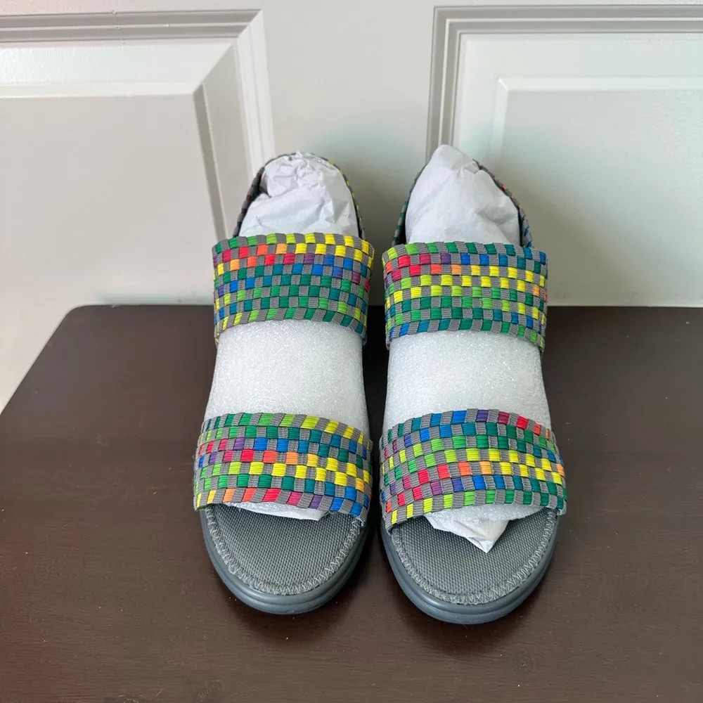 Steven by Steve Madden Women's Petrah Woven Casual Sandals Shoe size 10 - Image 4