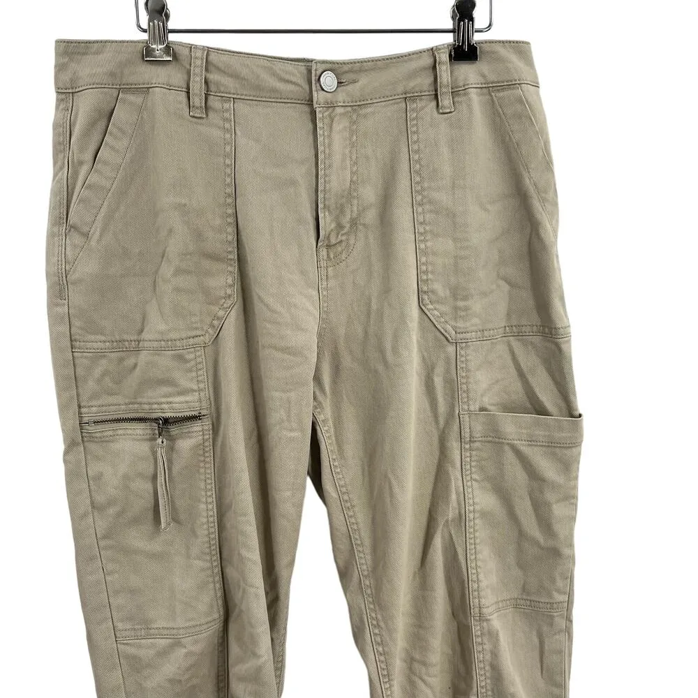 Habitual Womens Pant 10 / 30 Twill Cargo Cotton Travel Adventure - Image 2