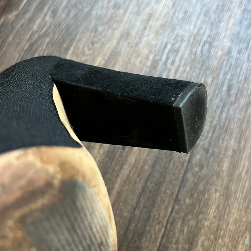 Aldo Black Heeled Boots - Image 9