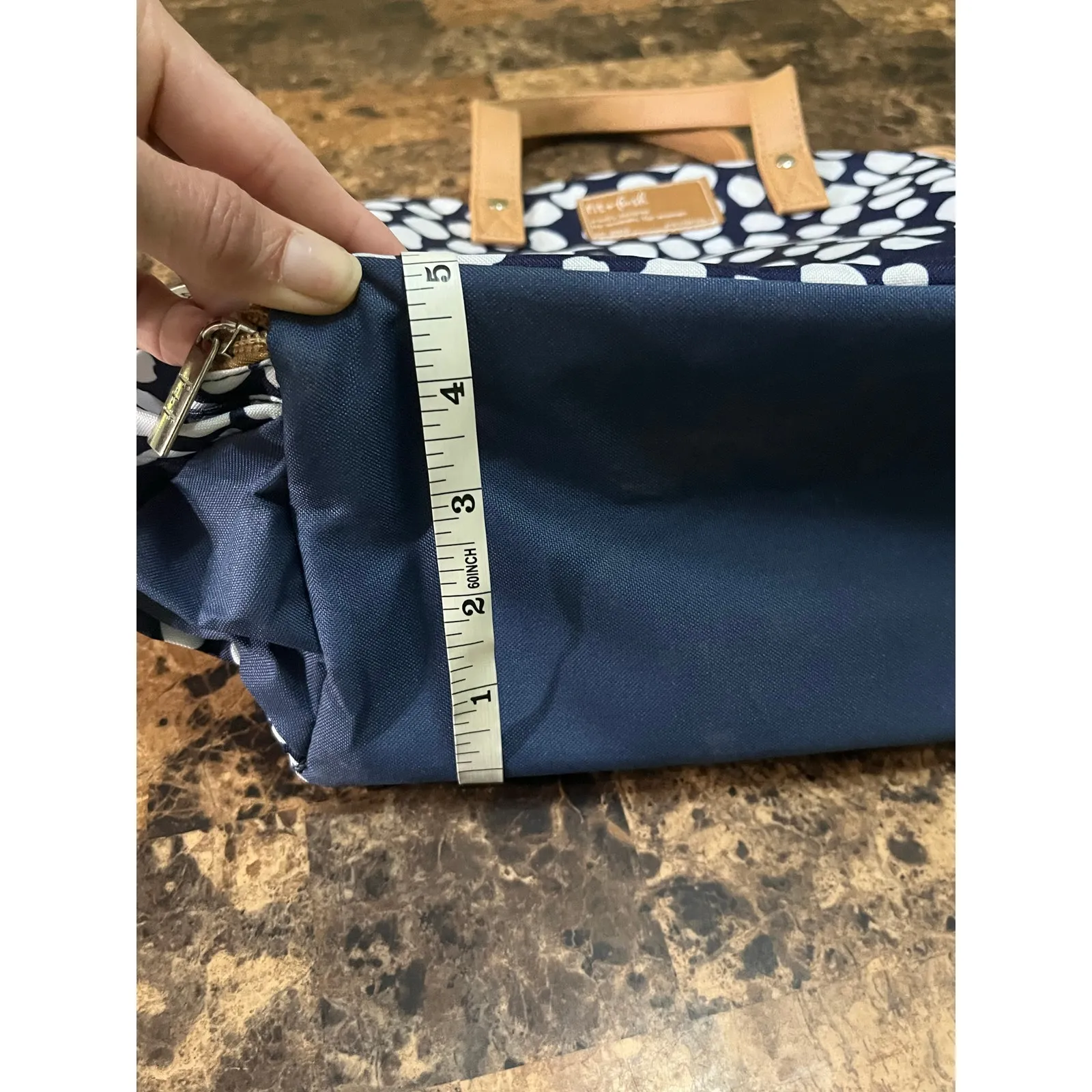 Fit n Fresh Lunch Tote Blue - Image 8