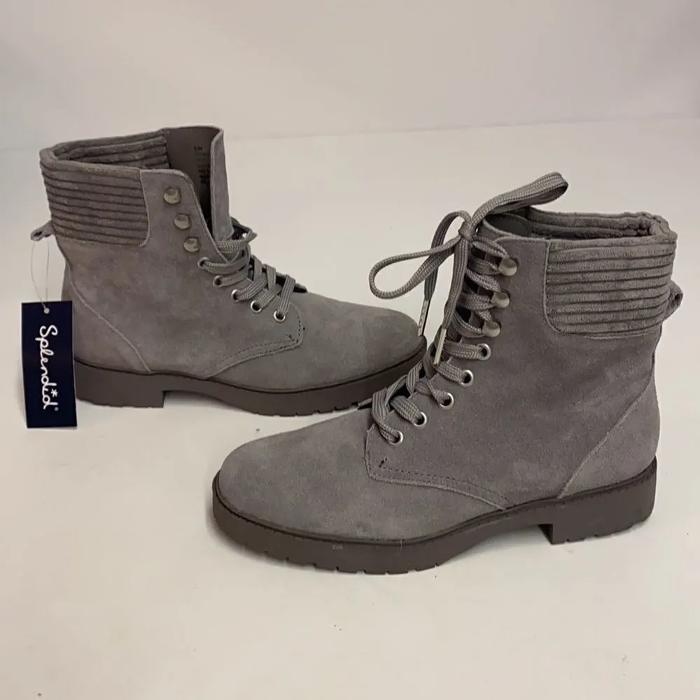 Splendid  Gray suede Sadie Boot size 6.5 A2 - Image 5