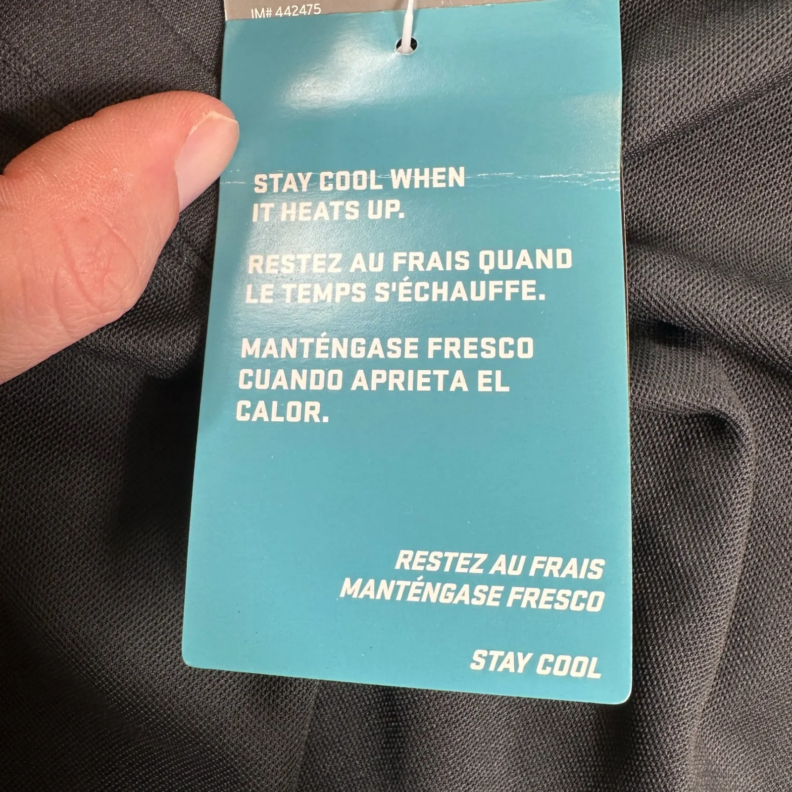 BOLDT Company Nike Golf Polo Shirt L Gray Womens Dri-FIT Short Sleeve Sport NWT - Image 9