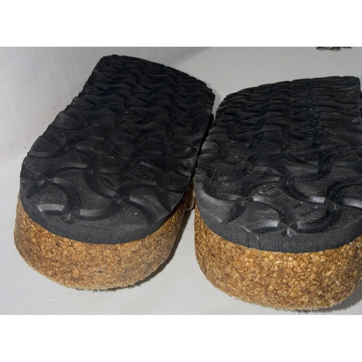 Aerothotic Leather Boho Gorpcore Outdoor Split Toe Cork Sandals Women’s Sz 37 - Image 12