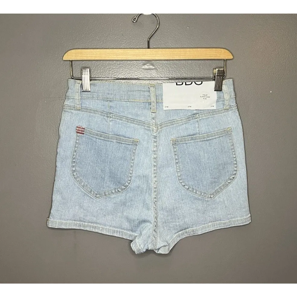 Urban Outfitters Size 27 BDG Super Pinup High Rise Mom Denim Jean Shorts NEW - Image 4