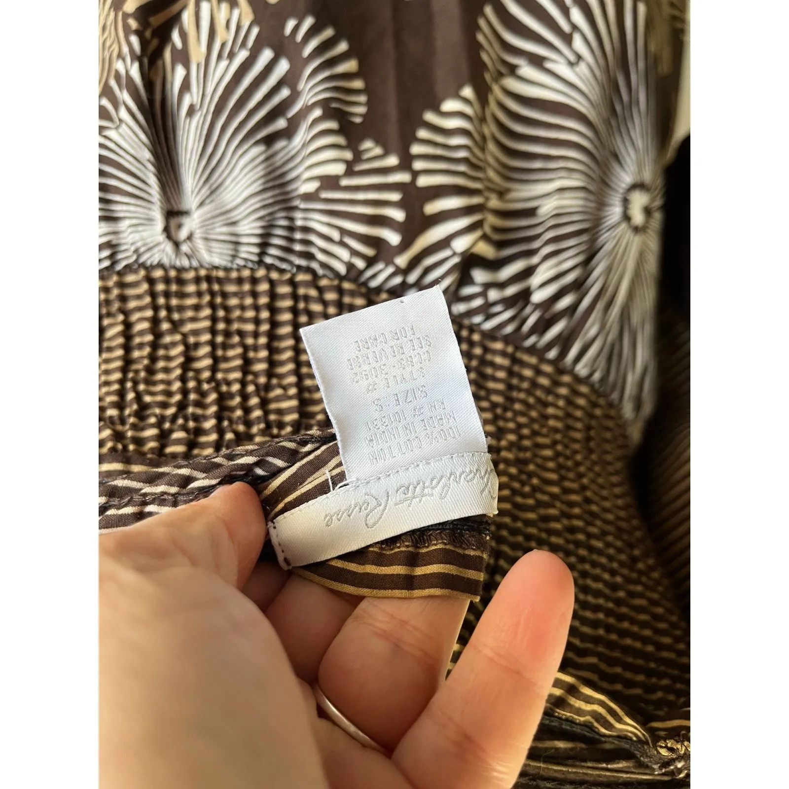 Y2K Charlotte Russe Smocked Babydoll Dress Cottagecore Square Neck Size S - Image 7