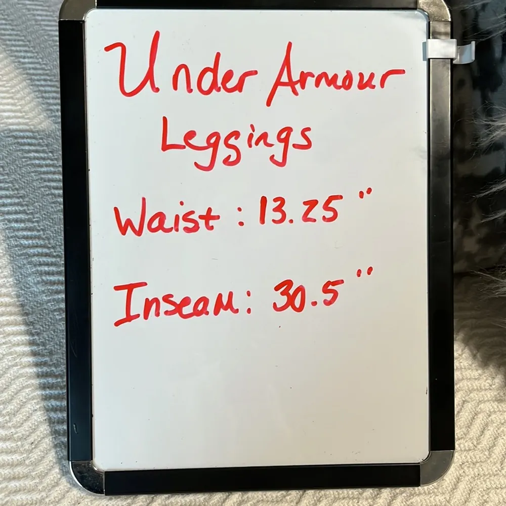 Athletic Running Leggings Black Gray Print - Image 11