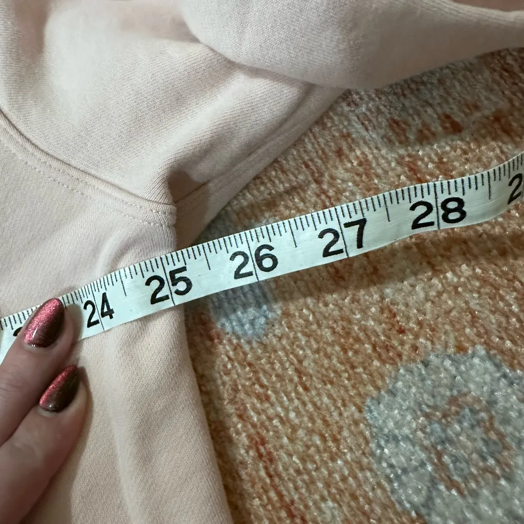 Lululemon  Perfectly Oversized Crew W3DUTS strawberry milkshake light pink size 6 - Image 6