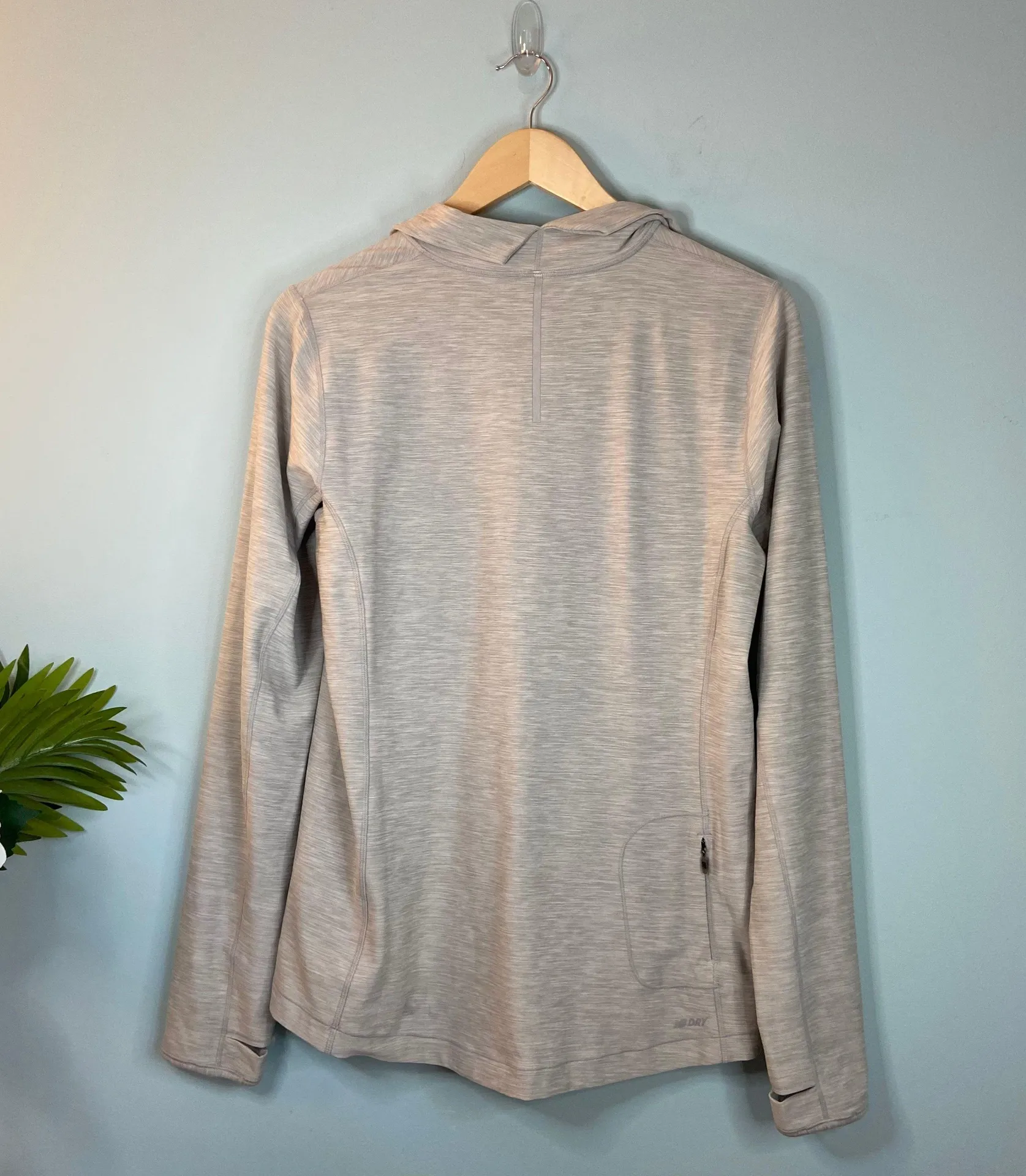 New Balance Gray Quarter Zip Athletic Jacket - Image 6