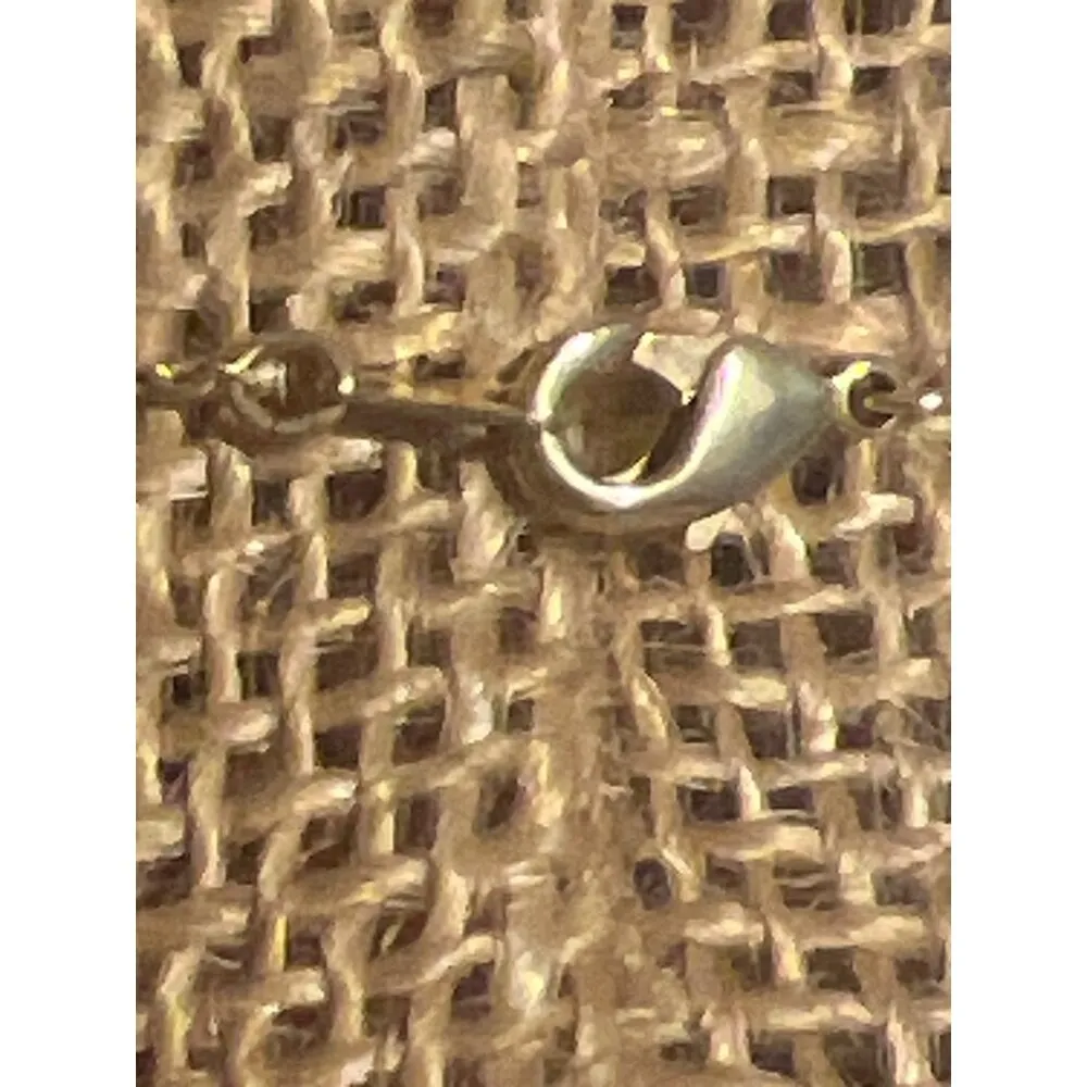 Dainty Gold Tone Antler Necklace Deer Rack Lobster Clasp Collar Minimalist 16" - Image 5