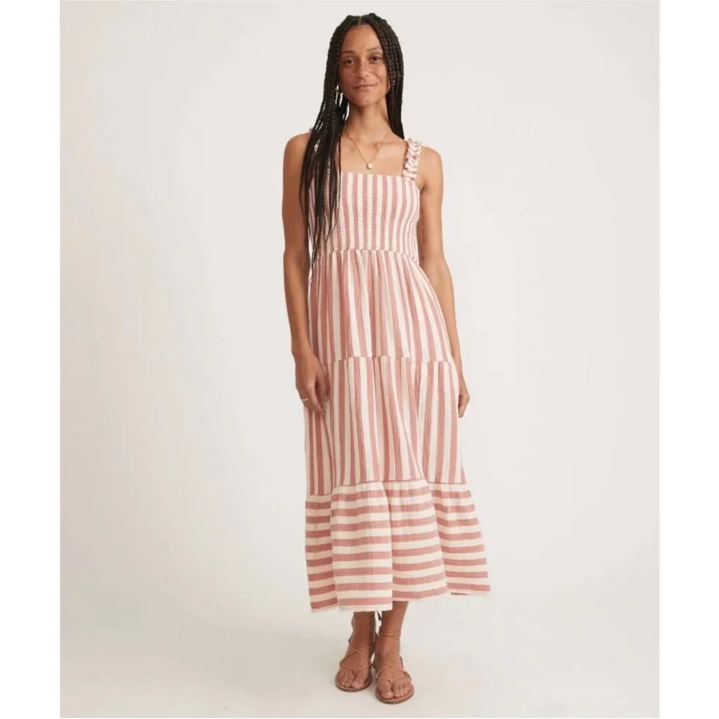 Marine Layer Selene Double Cloth Maxi Dress - Image 3