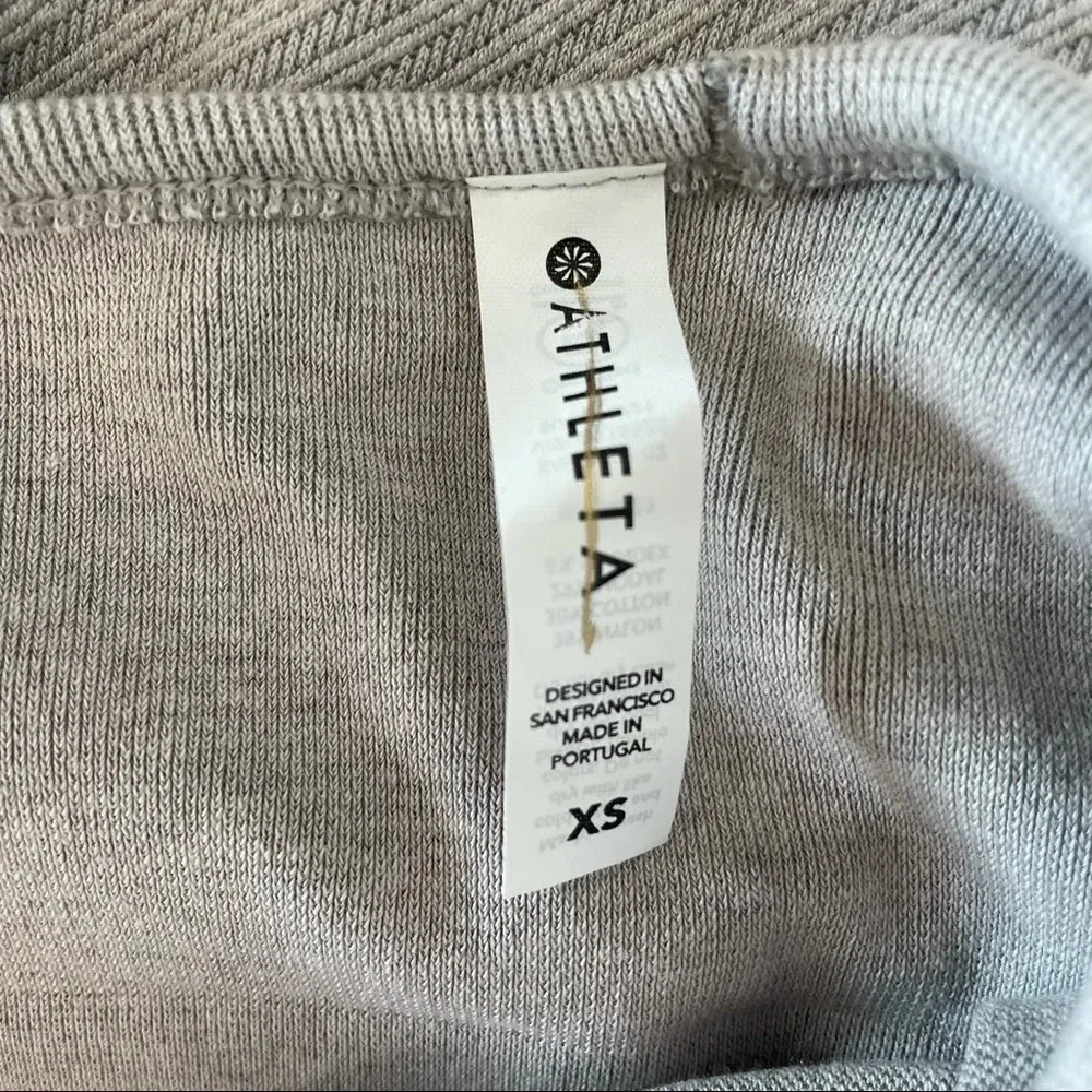 NWT Athleta Recharge Bodysuit in Grey Heather Size XS - Image 11