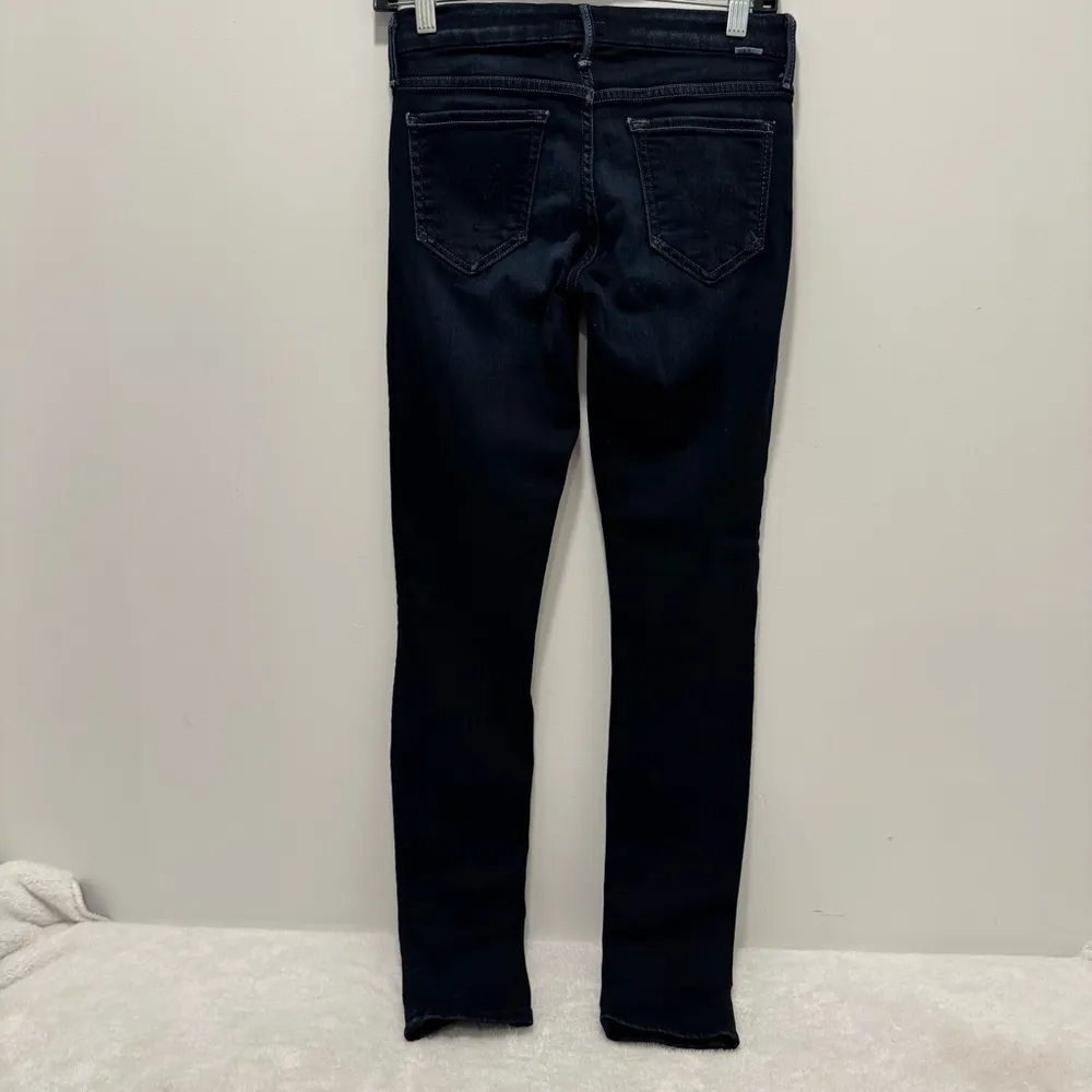 MOTHER 26 Looker Coffee Tea Or Me size 25 Blue - Image 5