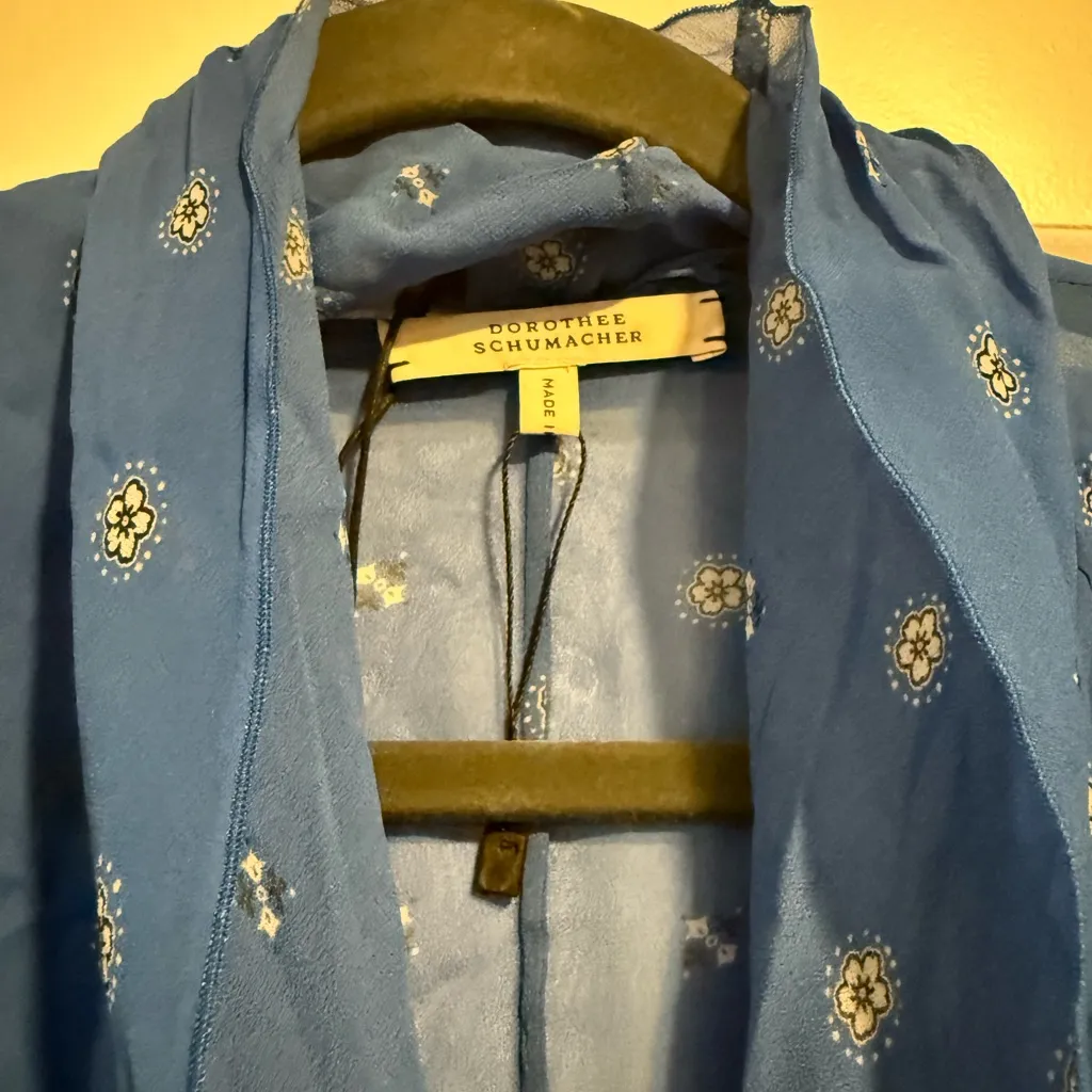 Dorothee Schumacher Something Blue Dress - Image 8