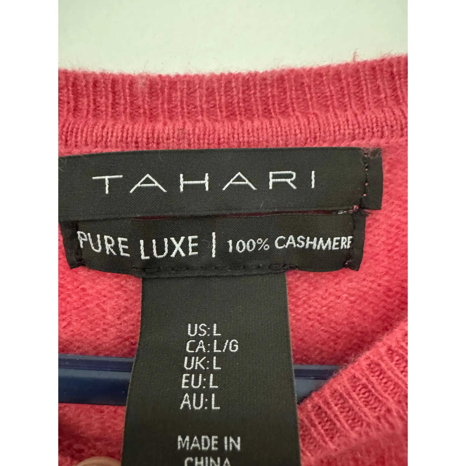 Cashmere‎ Barbie Pink Sweater Size Large - Image 2