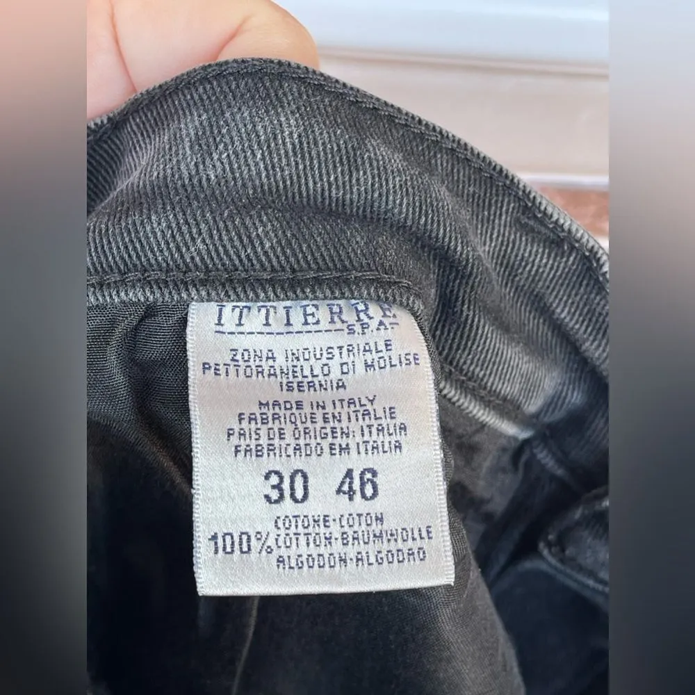 Versace Jeans Couture cropped jeans size 26 Black - Image 13