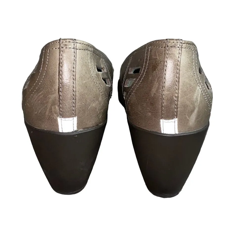 Merrell Cycling Aluminum Leather Heels 8.5 - Image 6