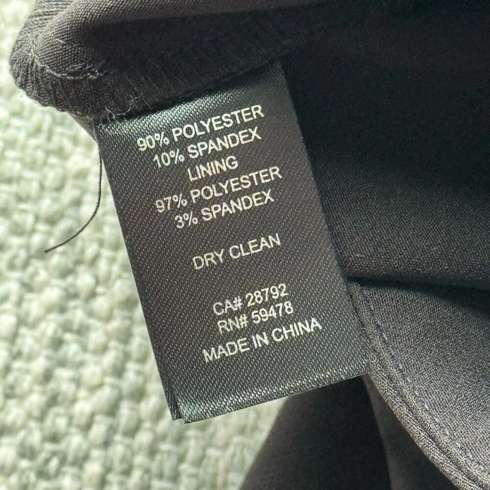 House of Harlow 1960 Black Rhinestone Fringe Blazer Mini Skirt Set Women’s Small - Image 13