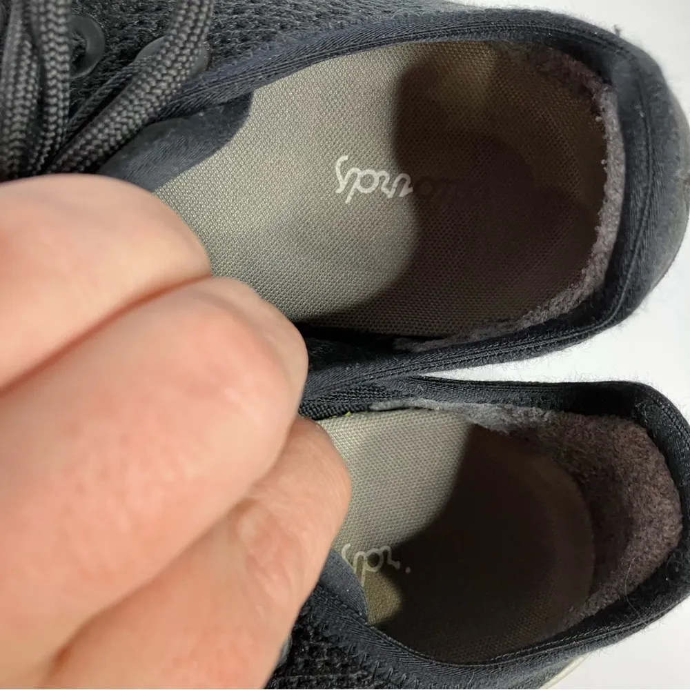 Allbirds Tree Runners wool sneakers in black size‎ 7 - Image 6