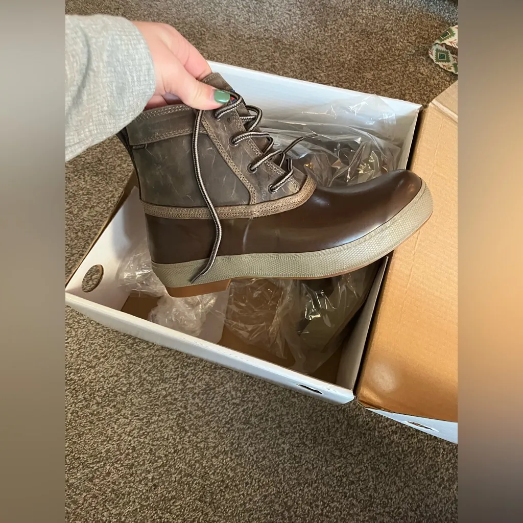 New womens 6” Legacy Lace Up Boot Size 11 Brown - Image 2