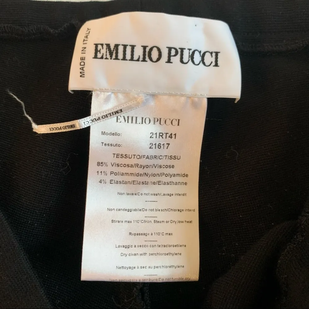 Emilio Pucci Stretch-ponte leggings - Image 4