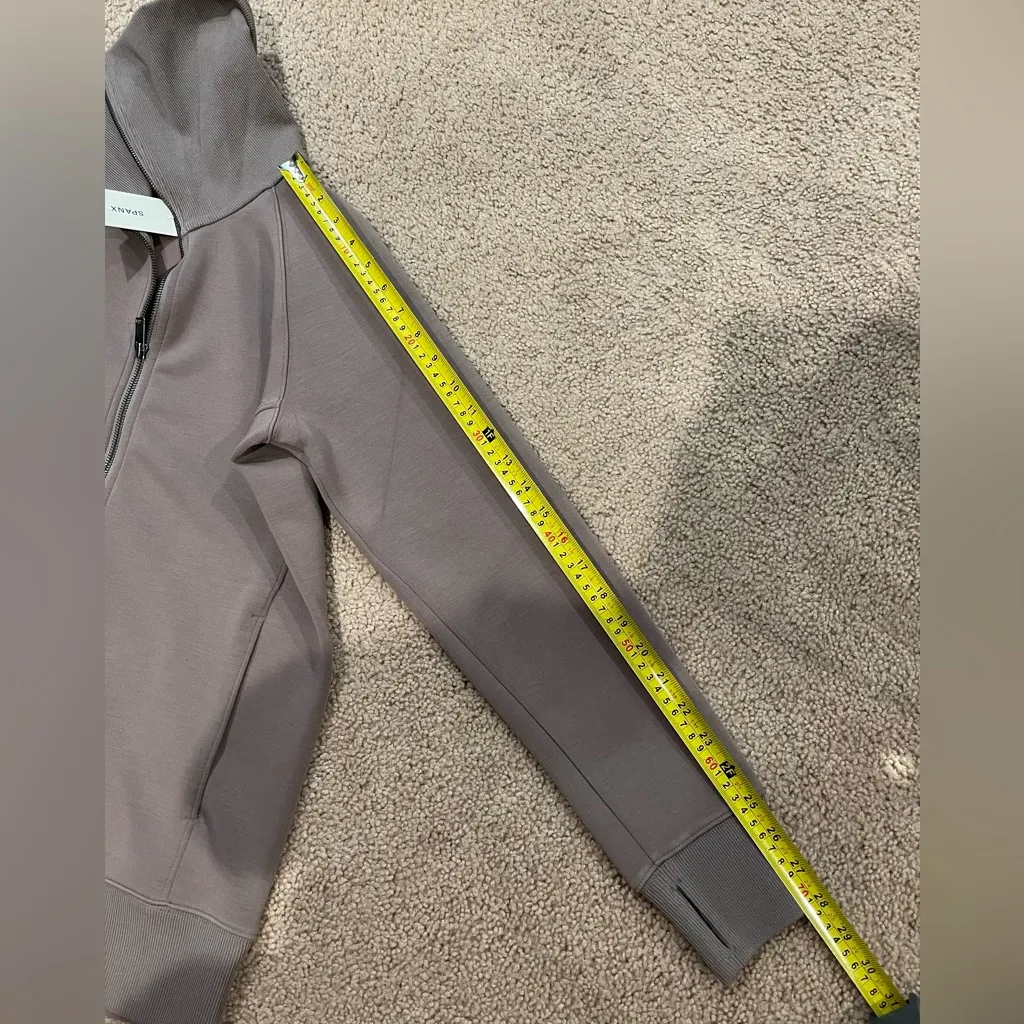 SPANX Smoke Heavyair Full Zip Women's Tunic - Image 6