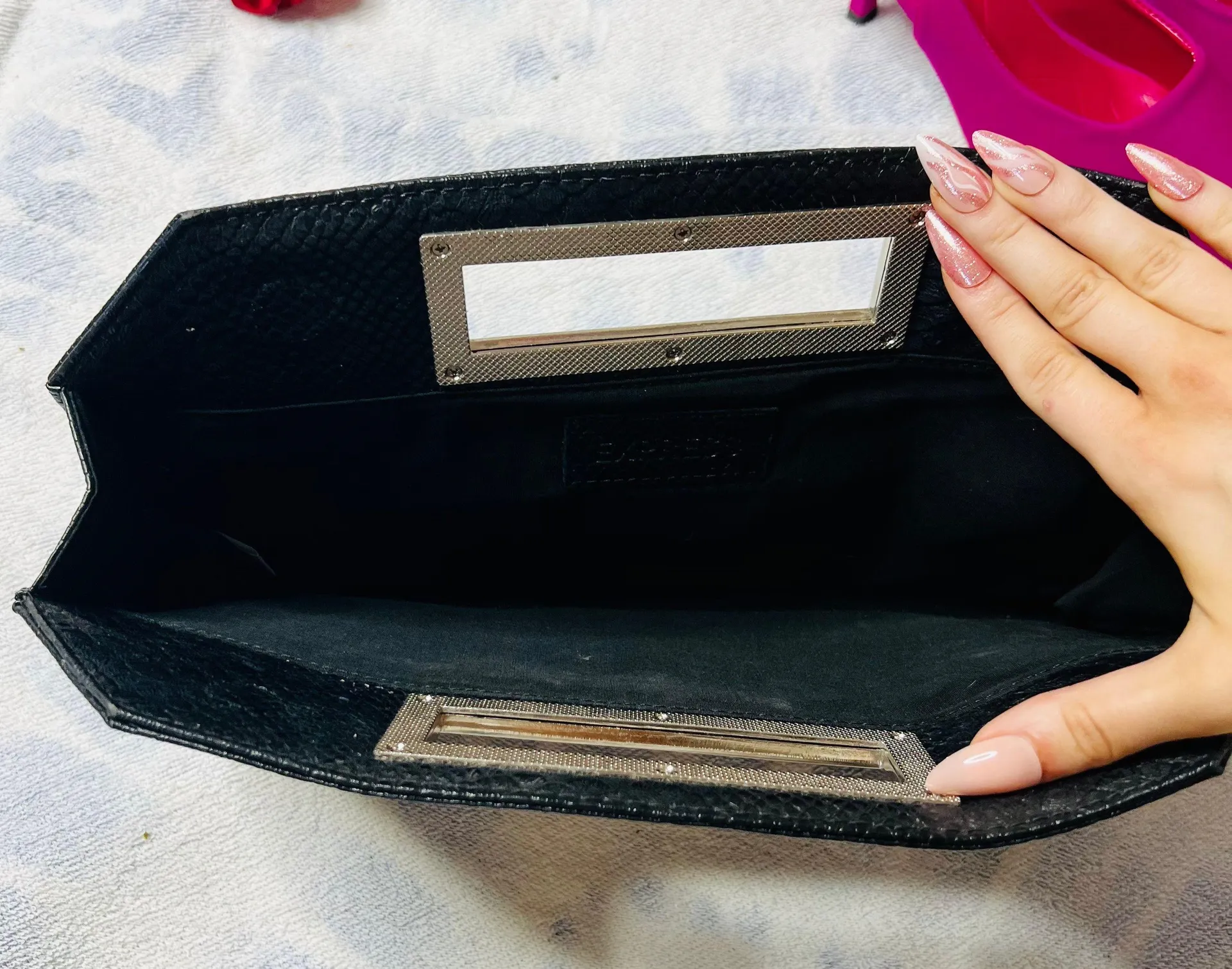 Leather  Clutch - Image 5