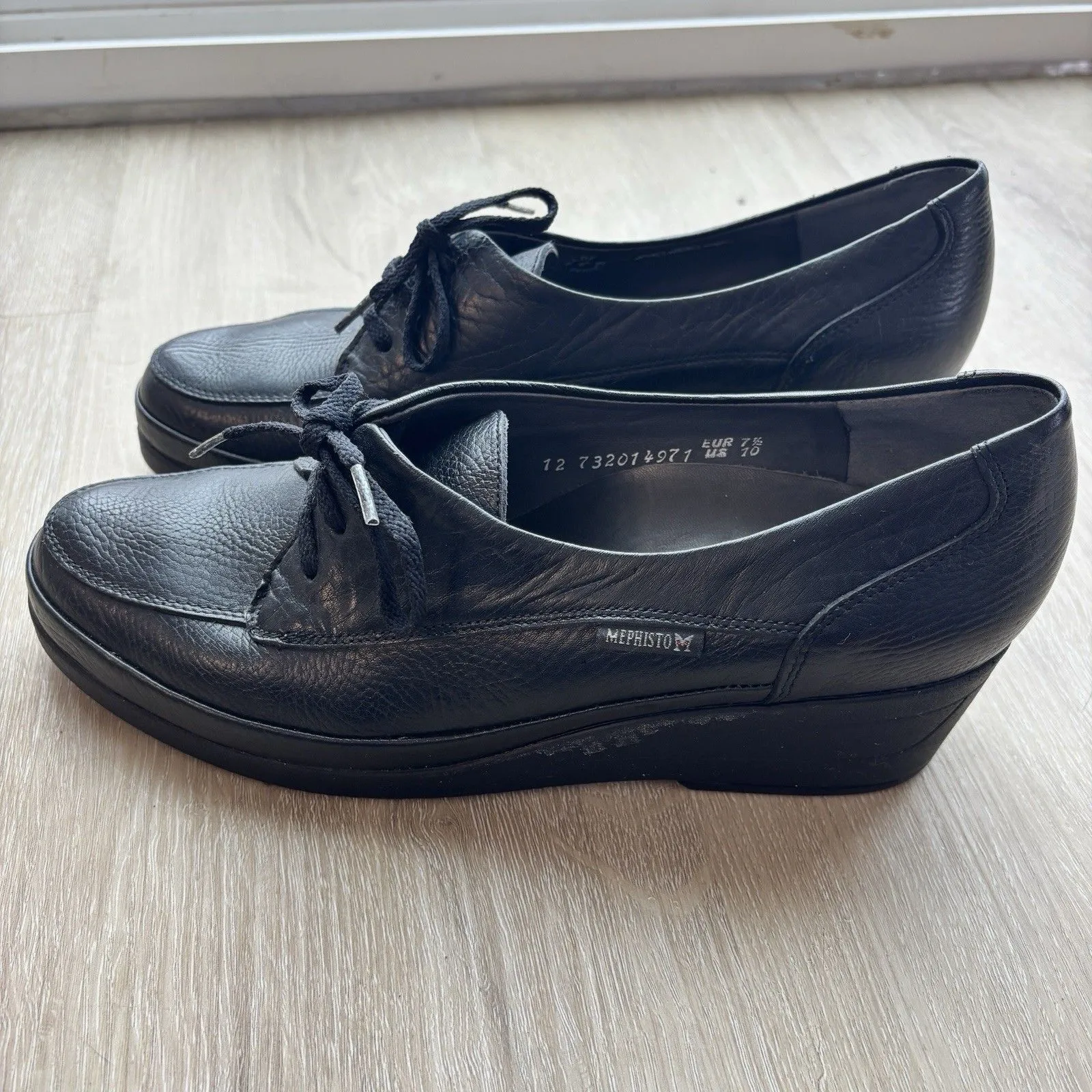 Mephisto Black Leather Air - Image 9