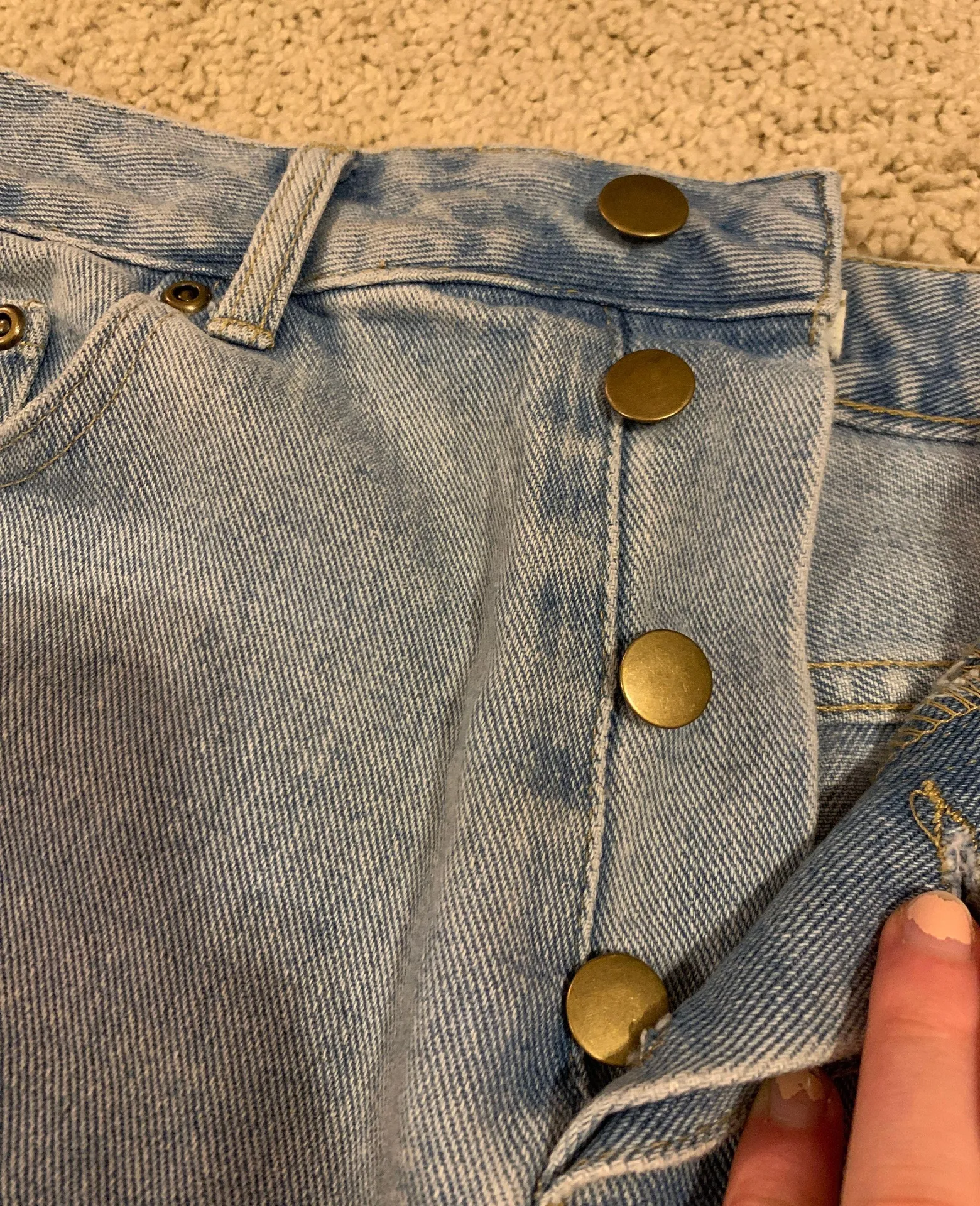 Mom Jean Denim Shorts Size 29 - Image 2