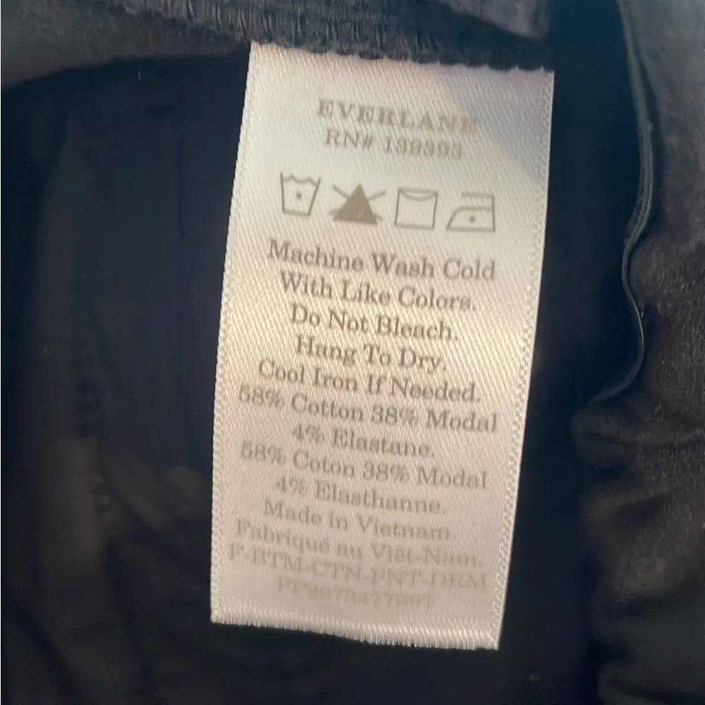 Everlane The Dream Pant Black Size Small - Image 6