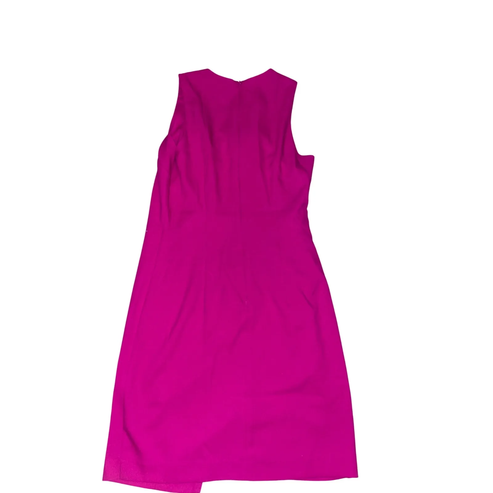 NWT BANANA REPUBLIC FUSCHIA SHEATH‎ WRAP TANK DRESS SIZE 6 - Image 4