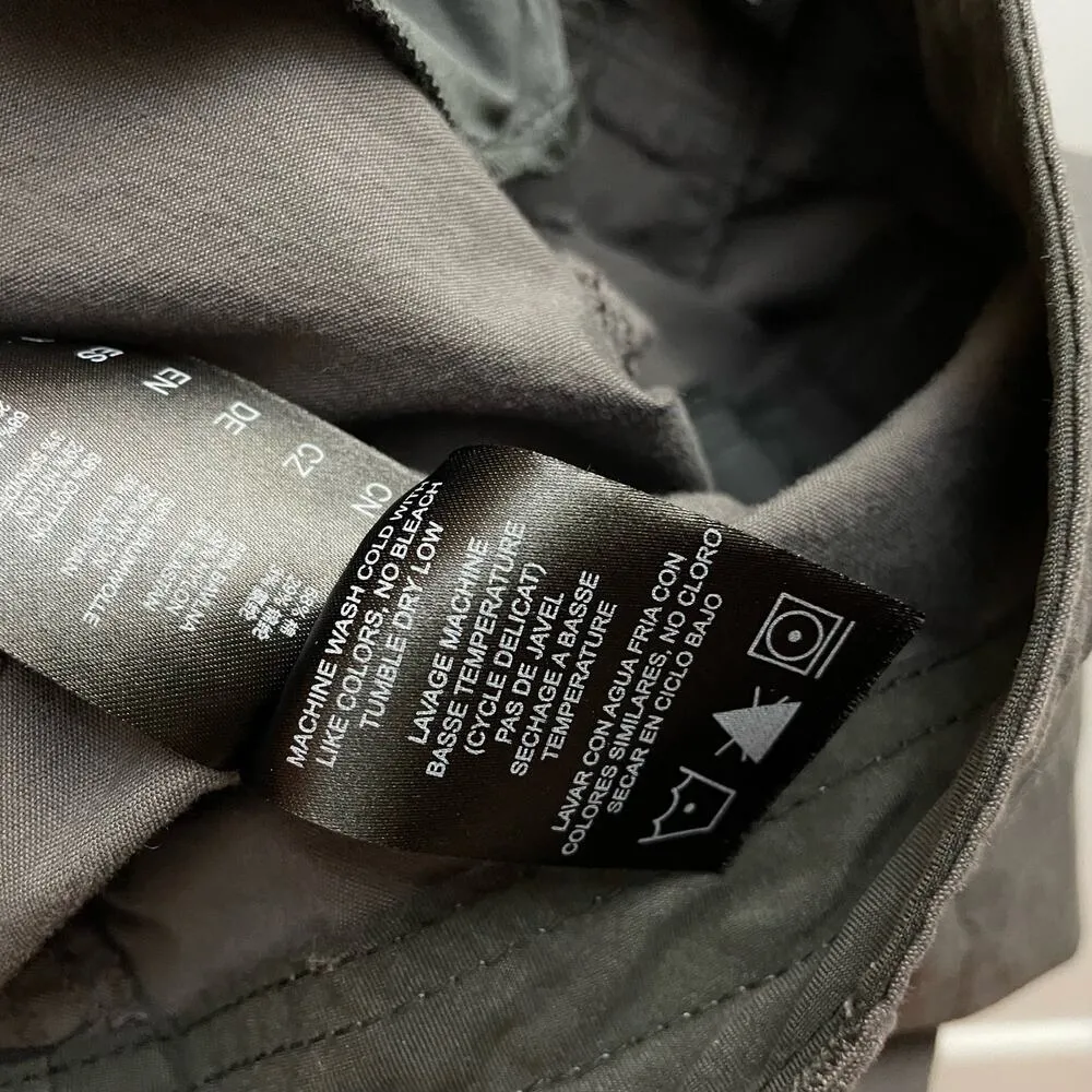 Spire Roll Up Stretch Activewear Hiking Trail Pants Gray Womens 14 - Image 14