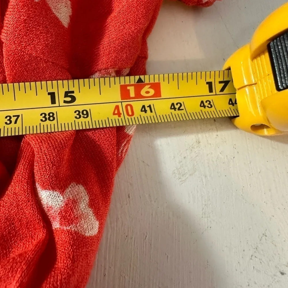 Urban Outfitters Shirt Womens Large Crop Top Bow Butterfly All Over Print Puff - Image 7