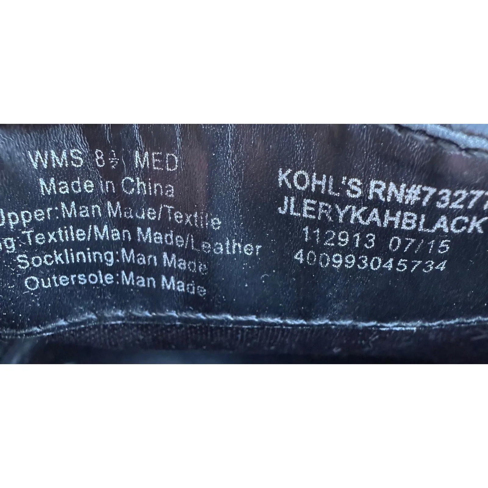 Jennifer Lopez Studded Black Faux Leather Ankle Booties 8.5 Edgy Punk Grunge - Image 8