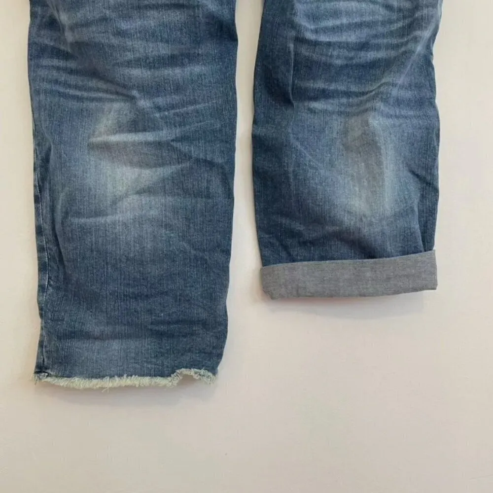 NEW NWT TORRID Plus Size Crop Boyfriend Straight Vintage Stretch Mid Rise Jean - Image 12