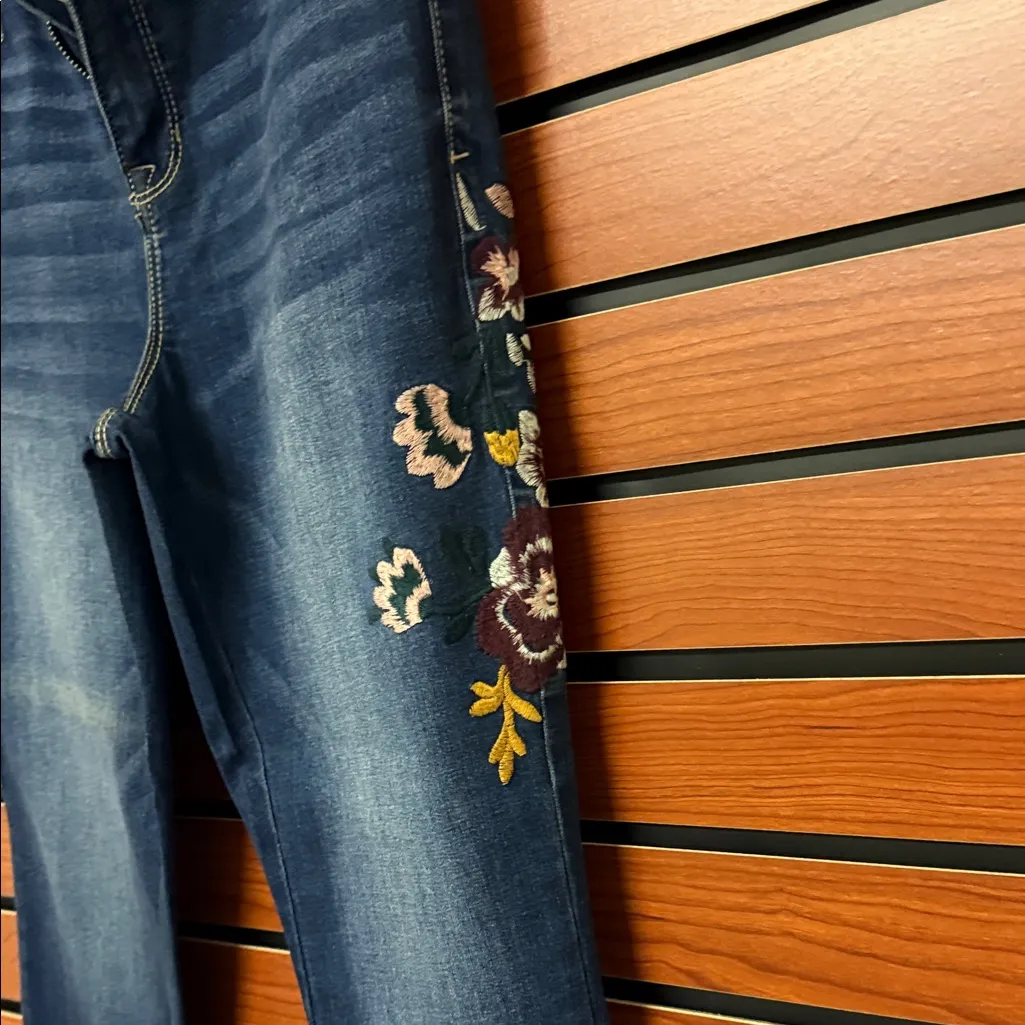 Knox Rose Dark Blue Denim Pants - Image 8