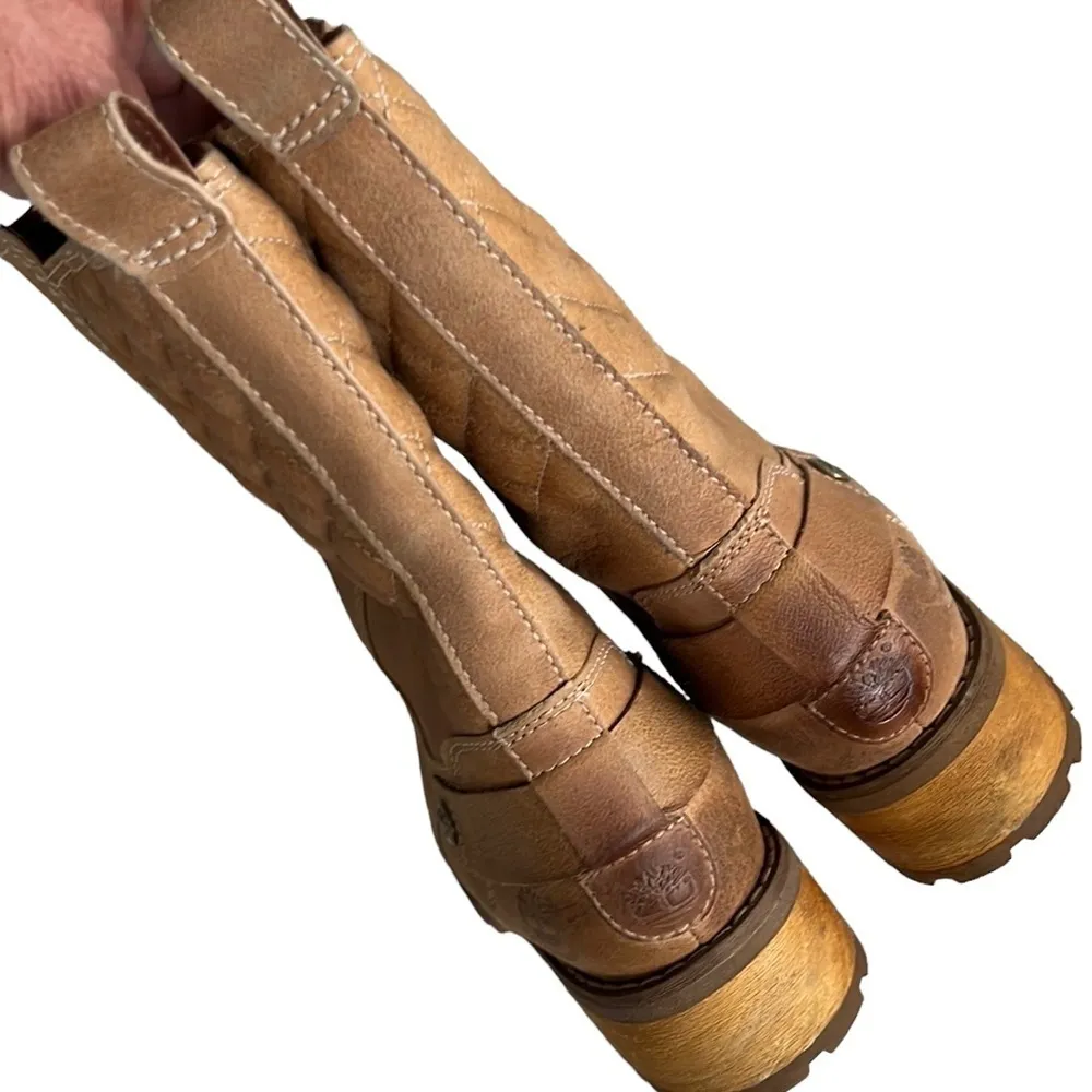 EUC Timberland Leather Earthkeepers Apley MIDI Boot Size 6 - Image 7