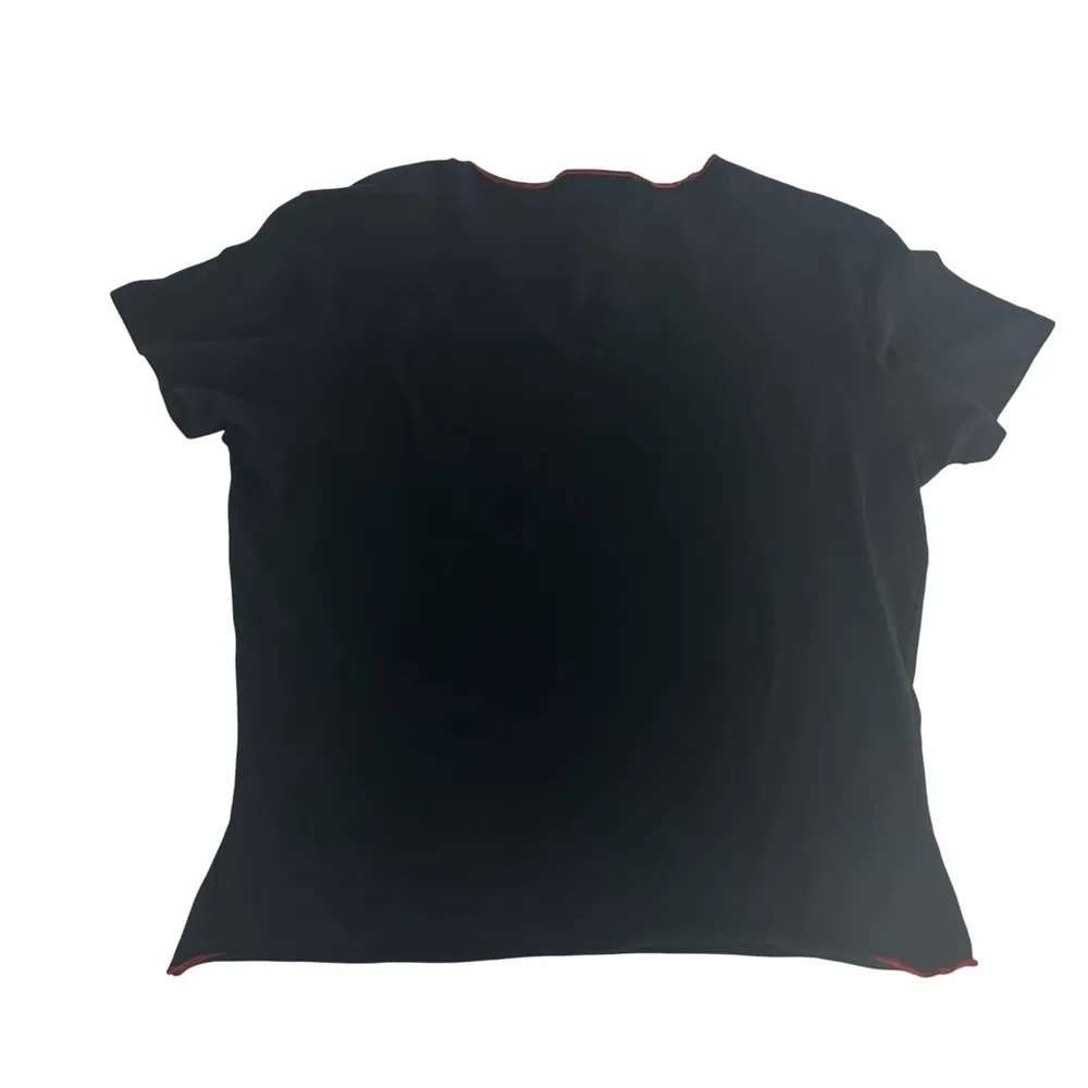 Harley Davidson Motorcycles VINTAGE Women's Shirt XL Short Sleeve Studded - Image 2