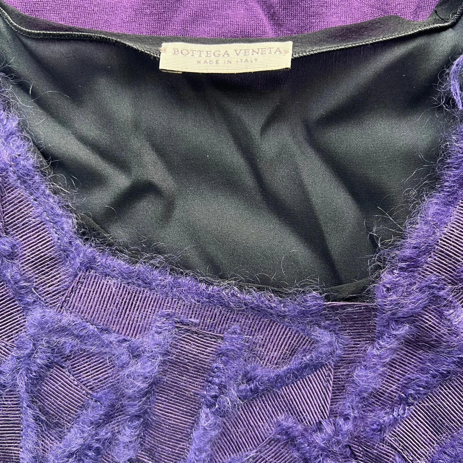 Bottega Veneta Purple Scoop Neck Sleeveless Top, IT38/US2/XS - Image 5