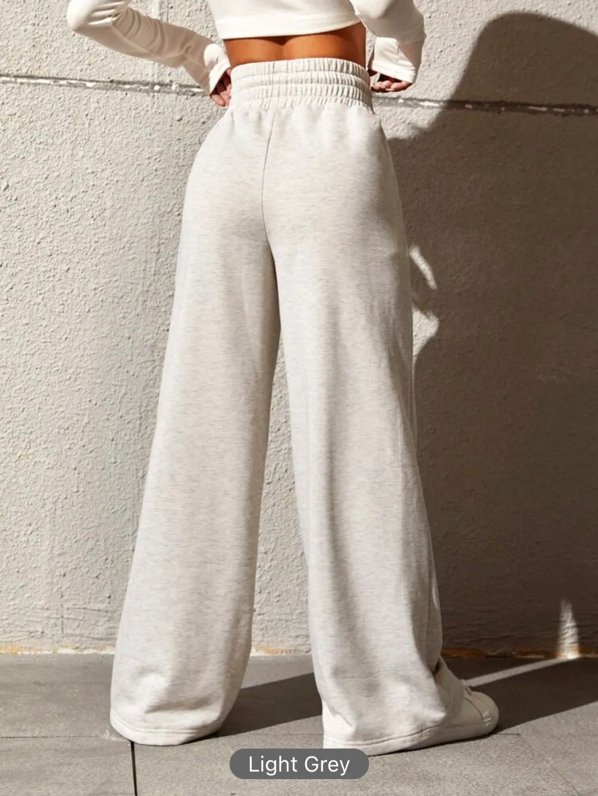 SheIn Gray Sweatpants - Image 2