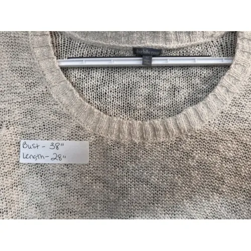 Charlotte Russe White Sweater‎ Medium - Image 5