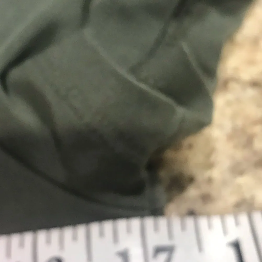 no boundaries size large green scrunched crop top - Image 11