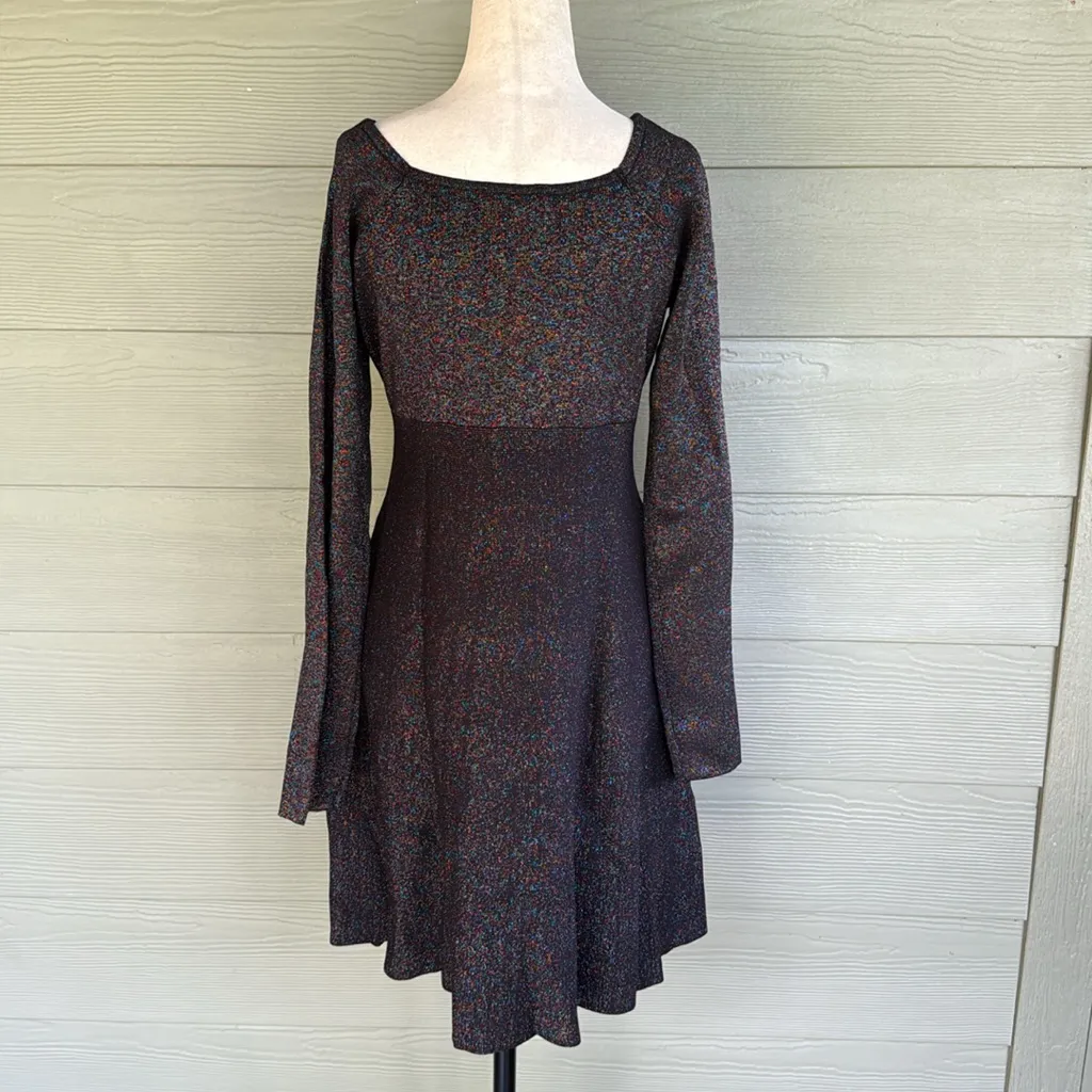 Tuckernuck | Hyacinth House Sparkly Metallic Knit Selena Dress - Image 5