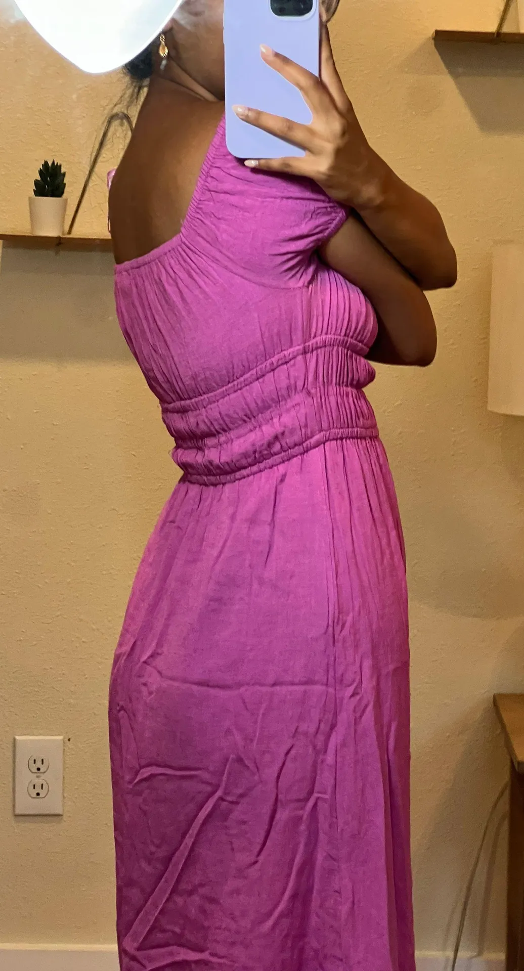 Pink Midi Dress Size XS - Image 4
