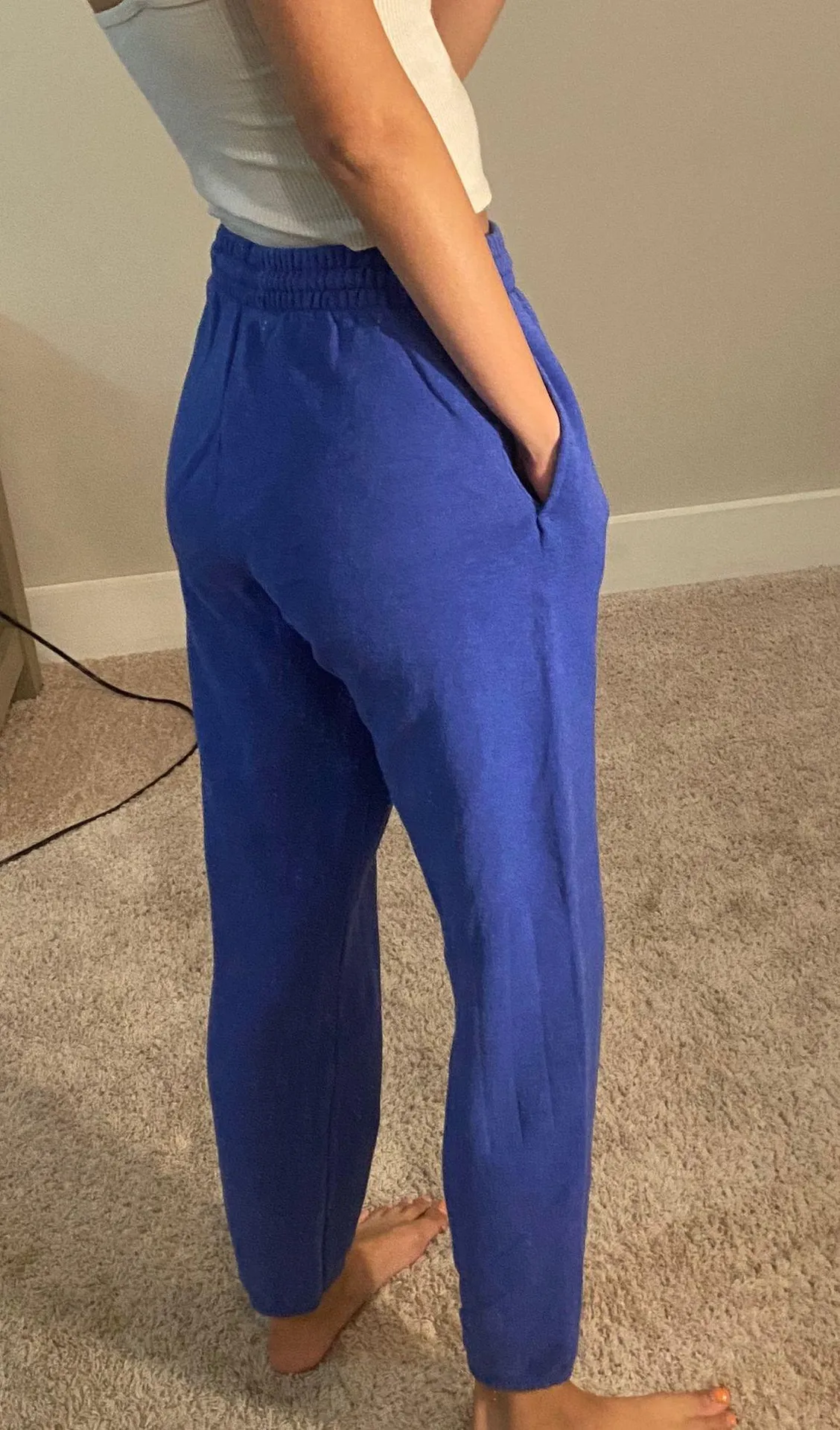 blue joggers - Image 2