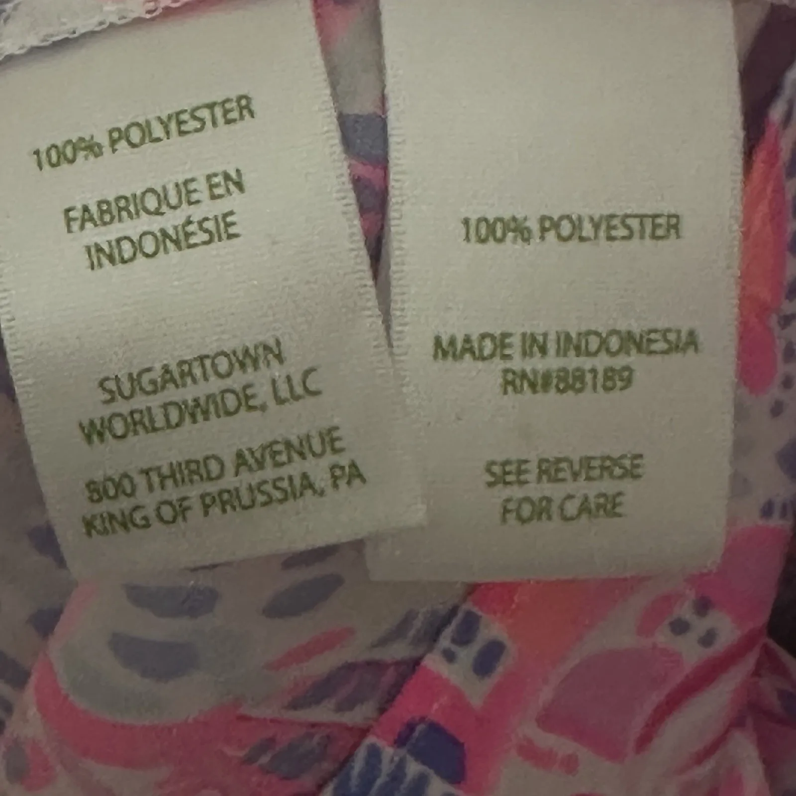 Lilly Pulitzer‎ Women's Size Small Zana Romper Raz Berry See You Soon NWT $138 - Image 6