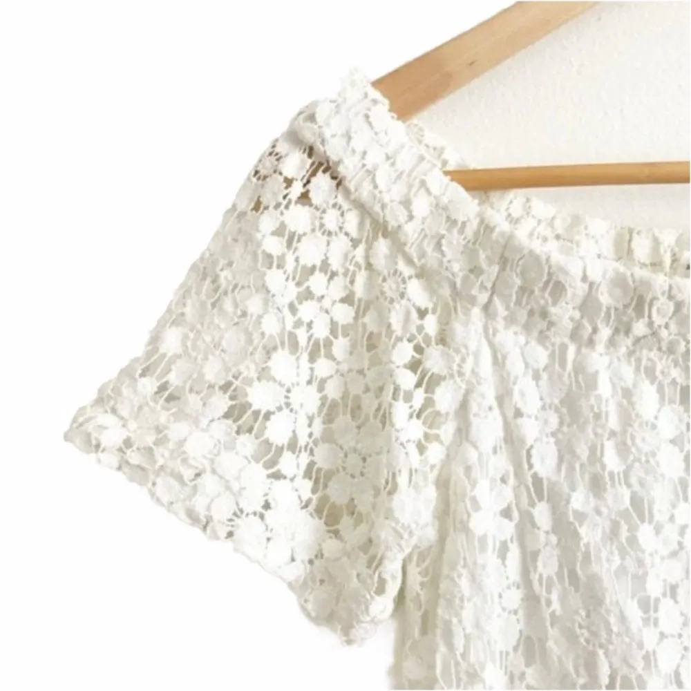 A.L.C. Bolen Off the Shoulder Lace Dress - Image 7